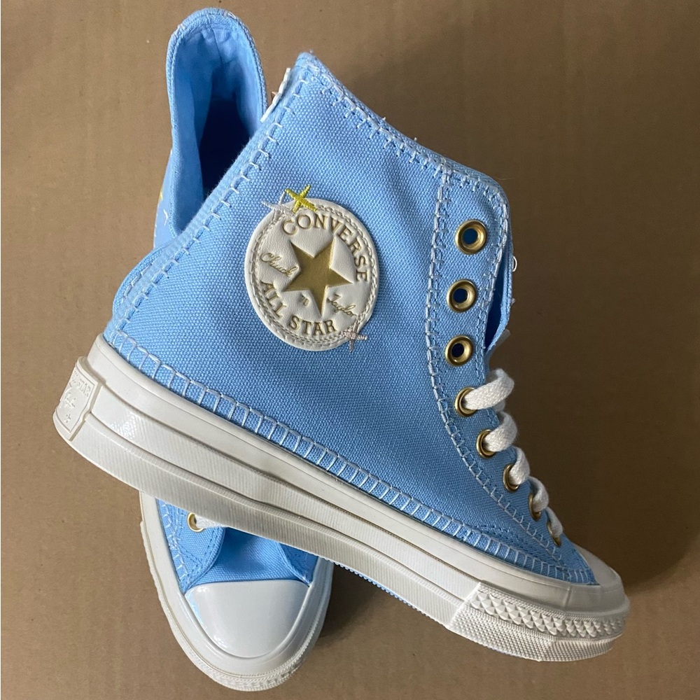 Converse CTAS Modern Platform Crafted Stitching Shoe - True Sky A09838C